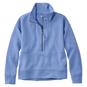Women's L.L.Bean CloudSoft Top, Half-Zip Pullover