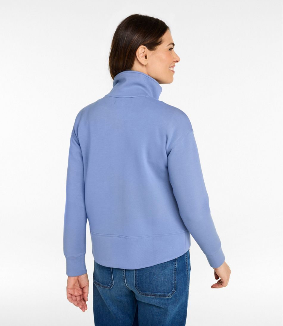 Women's L.L.Bean CloudSoft Top, Half-Zip Pullover - Image 3
