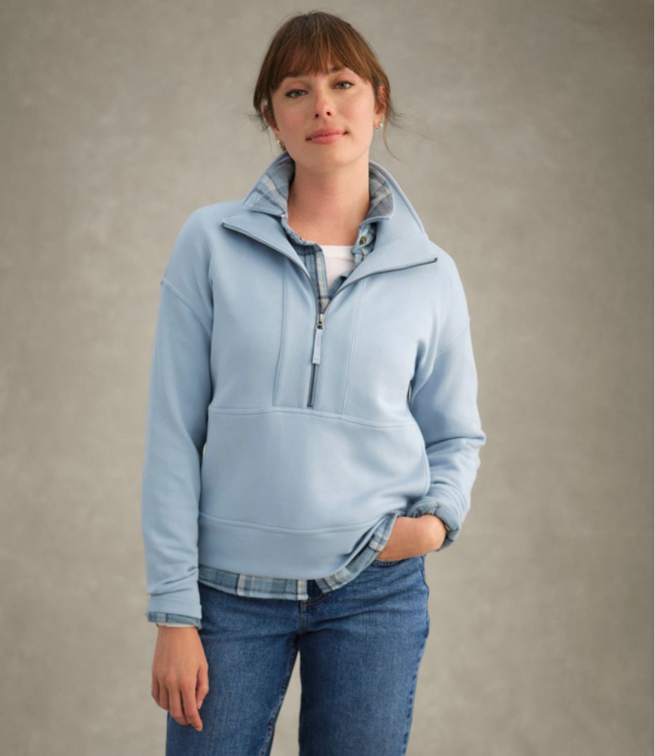 Women's L.L.Bean CloudSoft Top, Half-Zip Pullover - Image 6