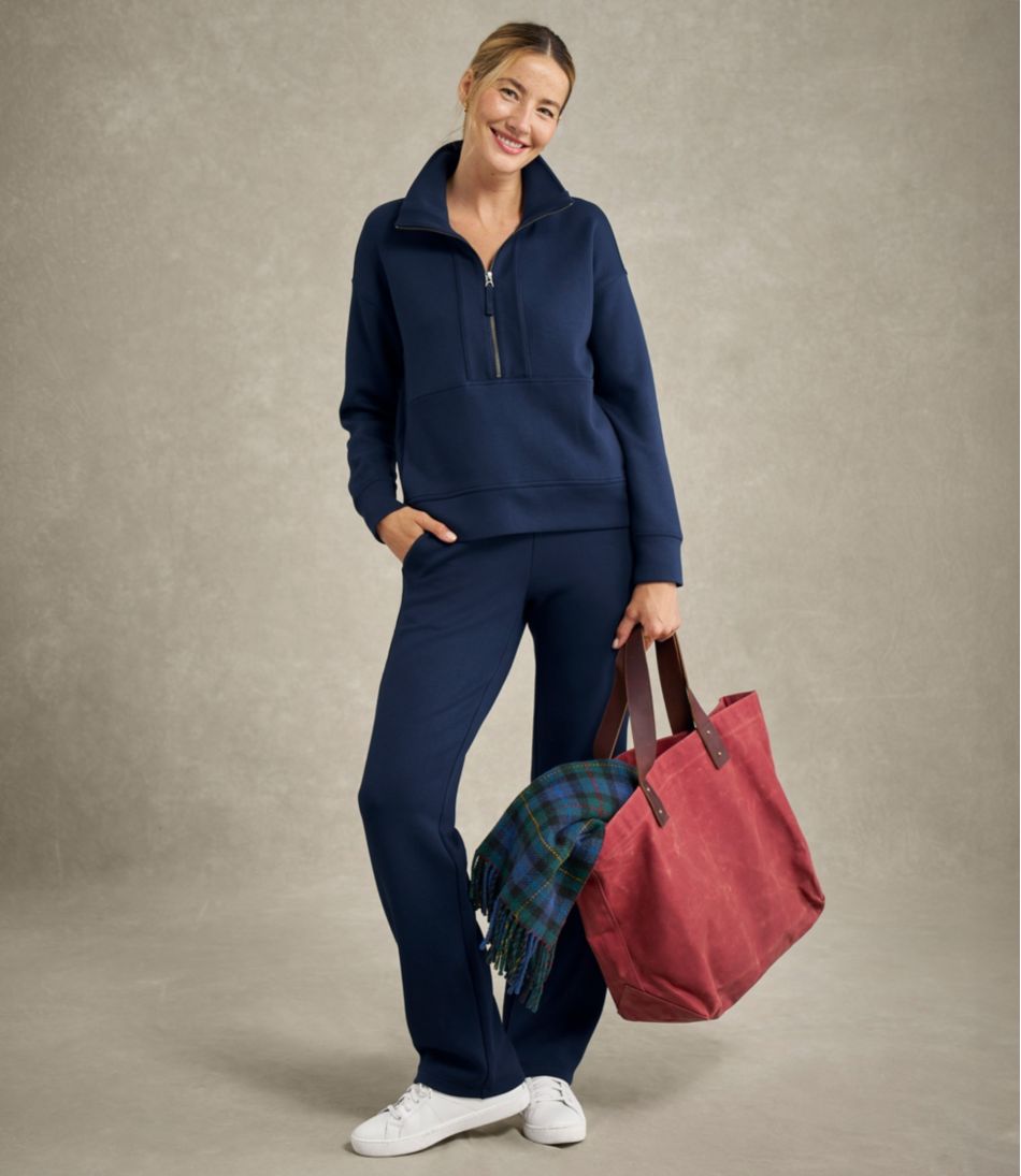 Women's L.L.Bean CloudSoft Top, Half-Zip Pullover - Image 8