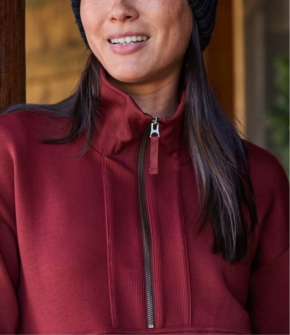 Women's L.L.Bean CloudSoft Top, Half-Zip Pullover - Image 9