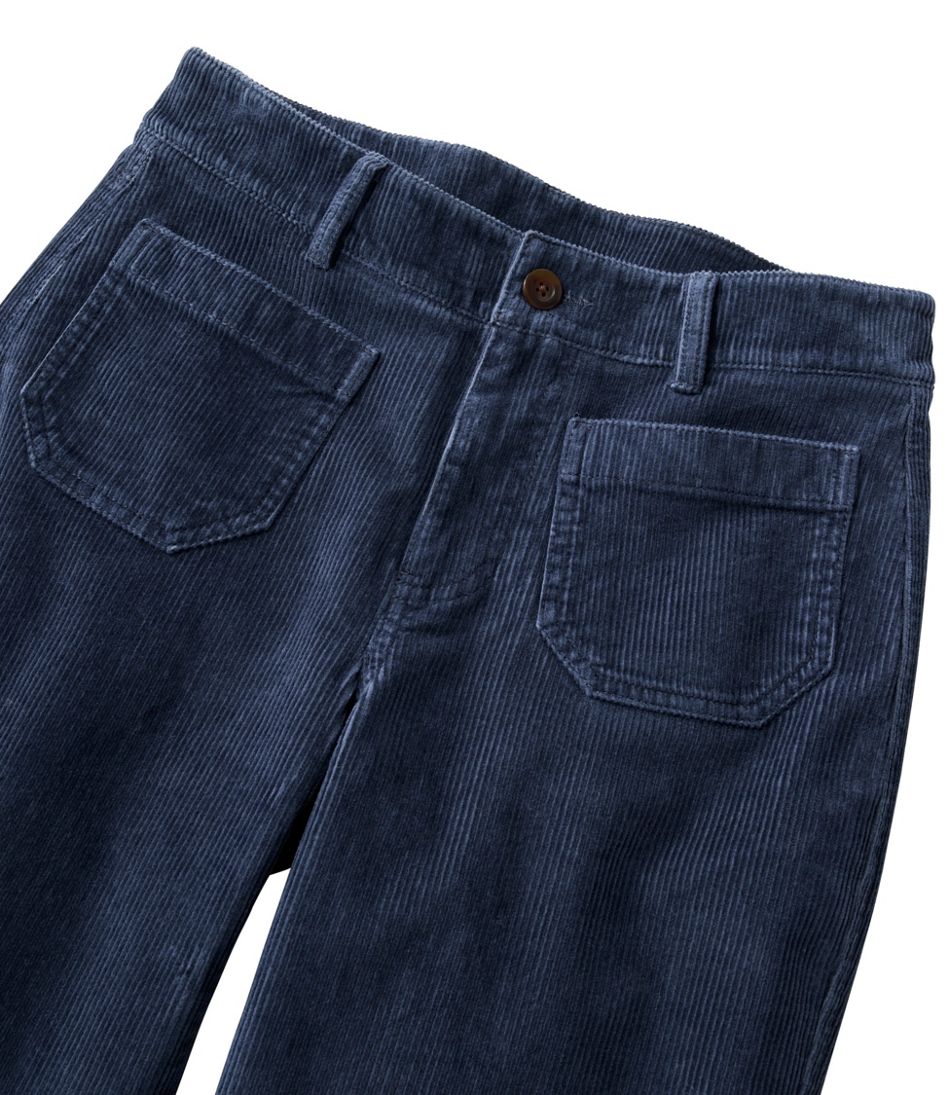 Women's 207 Vintage Corduroy Patch Pocket Pants, Mid-Rise Wide Straight-Leg - Image 4