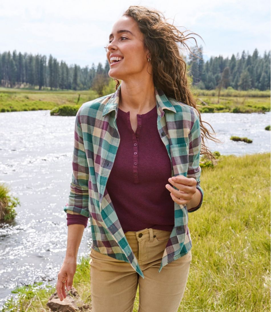 Women's Sunwashed Twill Shirt - Image 7