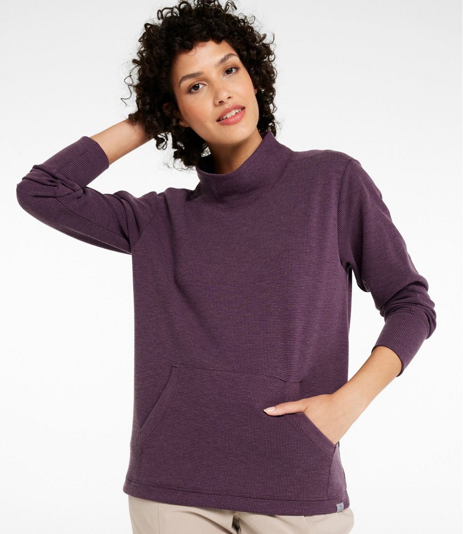 Women's Mountainside Micro Waffle Pullover - Image 2