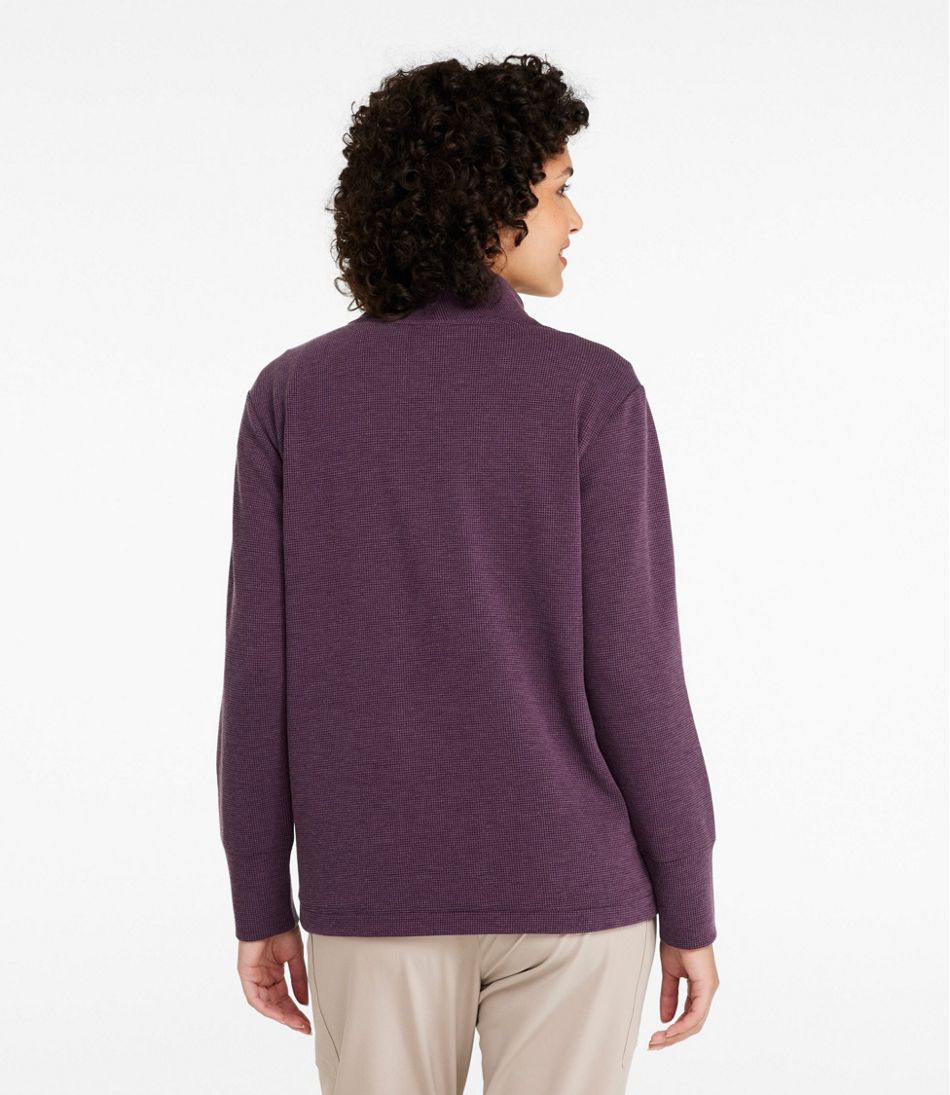 Women's Mountainside Micro Waffle Pullover - Image 3