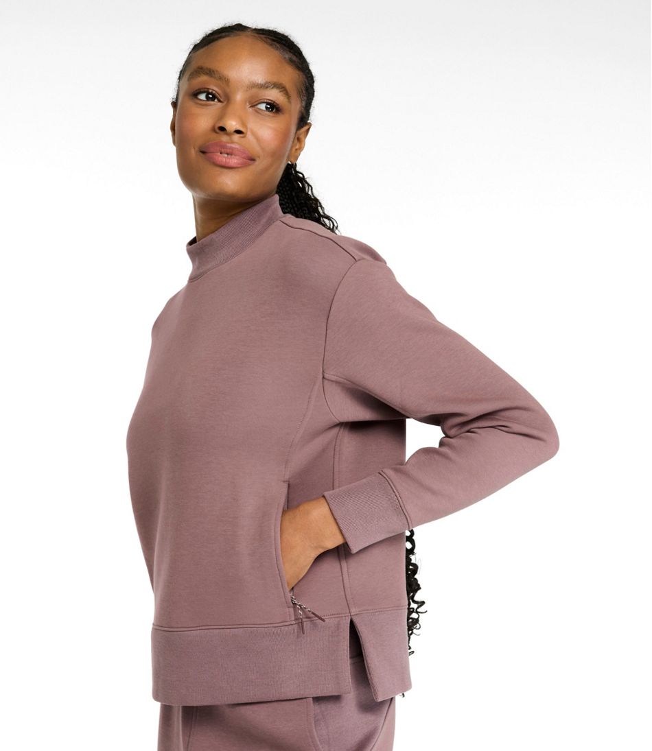 Women's Multisport Mockneck Pullover Sweatshirt - Image 2