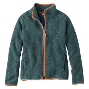 Women's All Season Wool Fleece Full-Zip Jacket