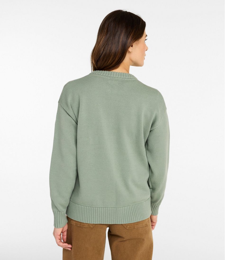 Women's The Original Double L? Sweater, Crewneck - Image 3