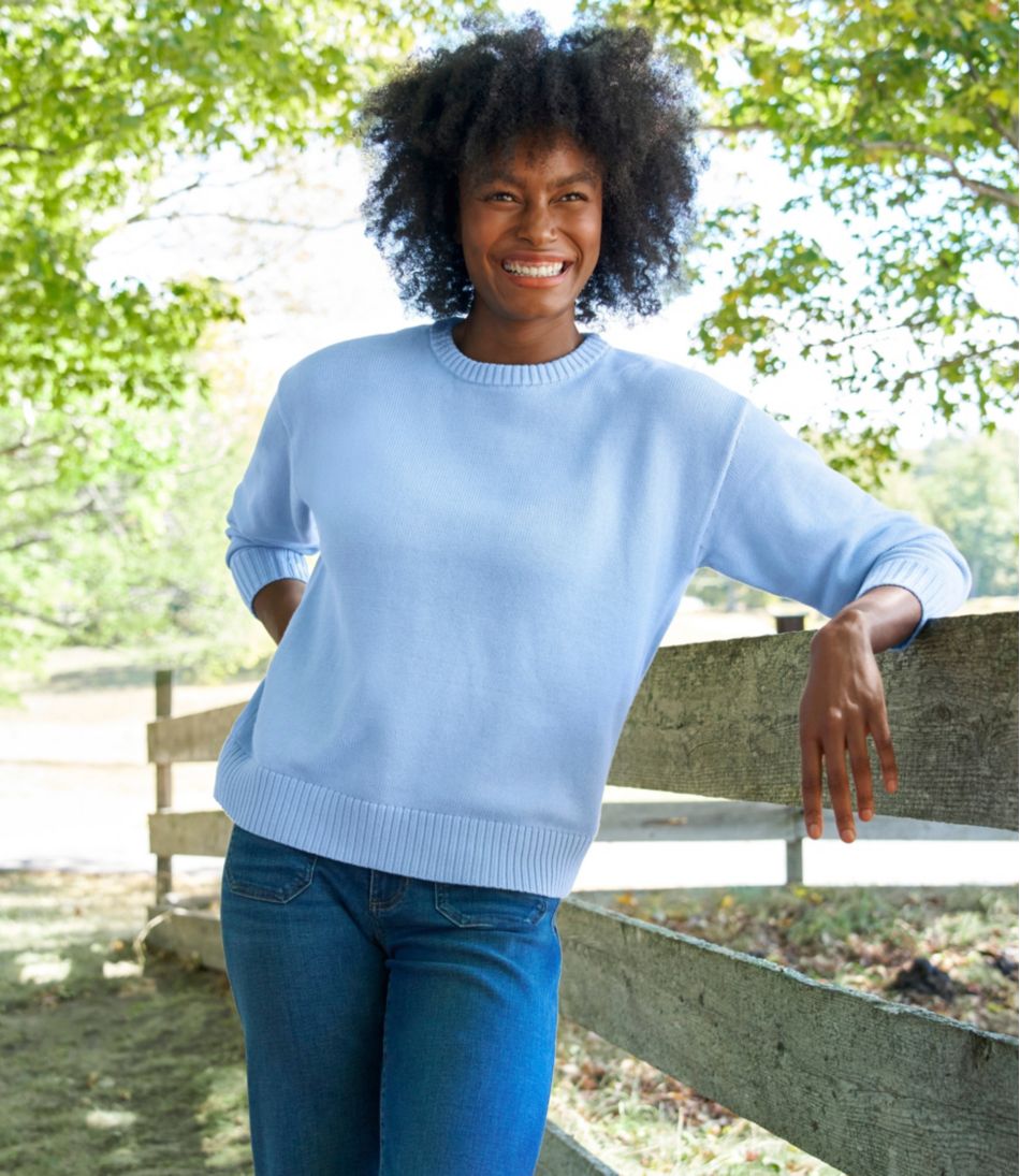 Women's The Original Double L? Sweater, Crewneck - Image 6