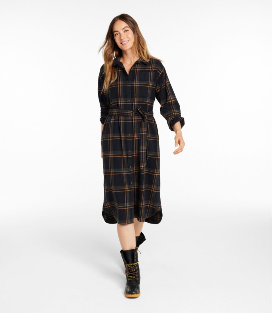 Women's Signature Camp Flannel Midi Dress - Image 2
