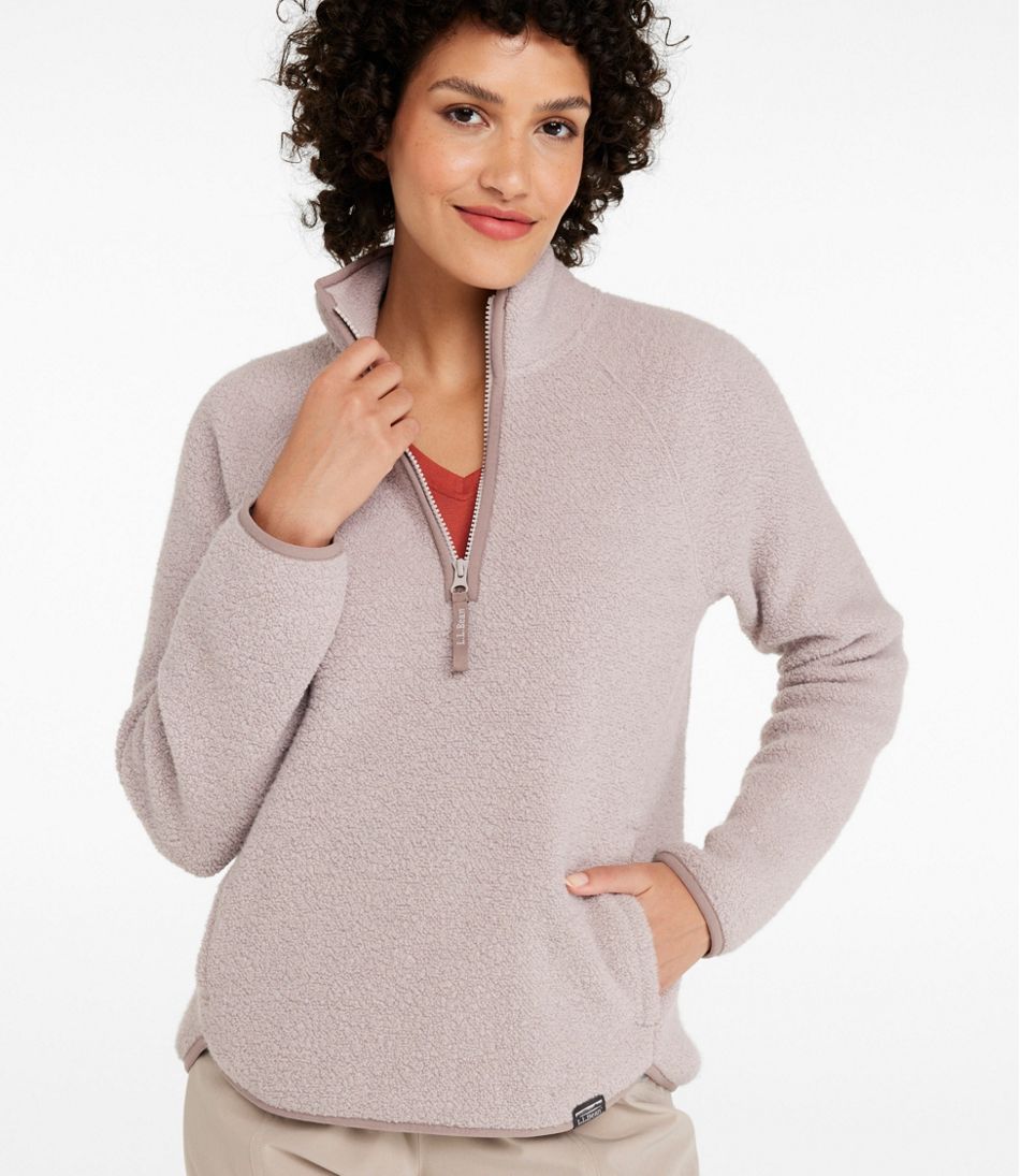 Women's All Season Wool Fleece Pullover - Image 2