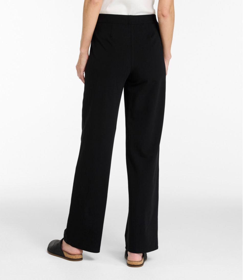 Women's Perfect Fit Pants, Wide Straight-Leg - Image 3