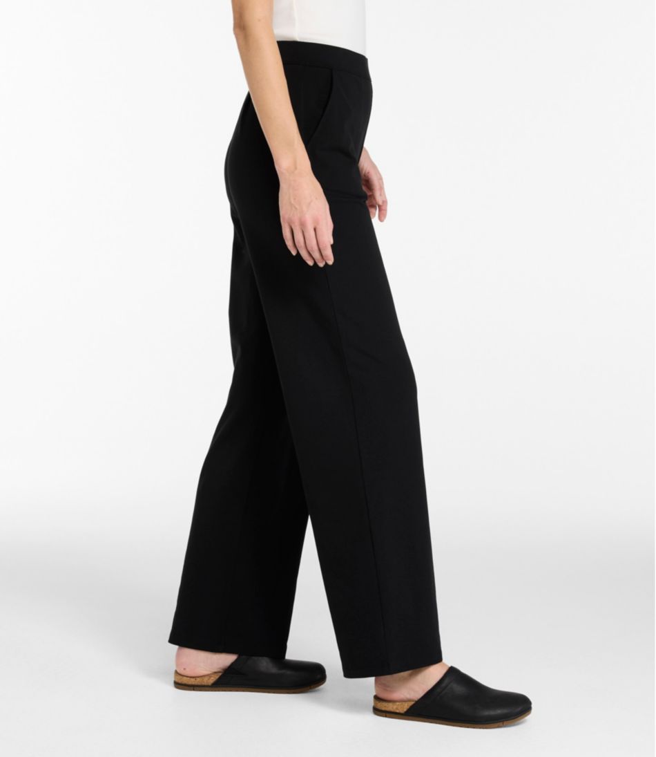 Women's Perfect Fit Pants, Wide Straight-Leg - Image 4