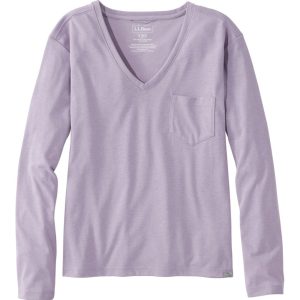 Women's Vista Camp V-Neck Pocket Tee, Long-Sleeve