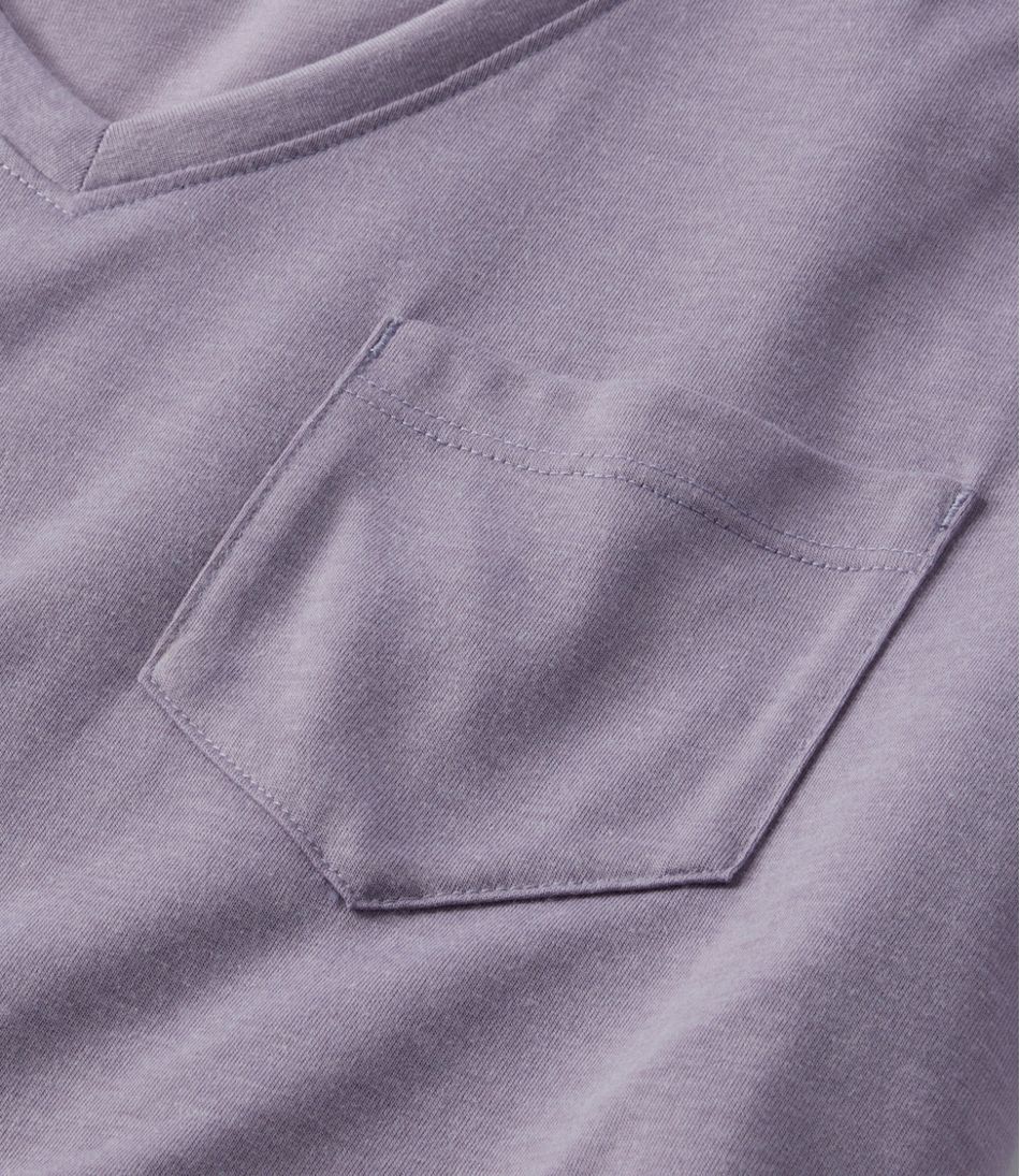Women's Vista Camp V-Neck Pocket Tee, Long-Sleeve - Image 4