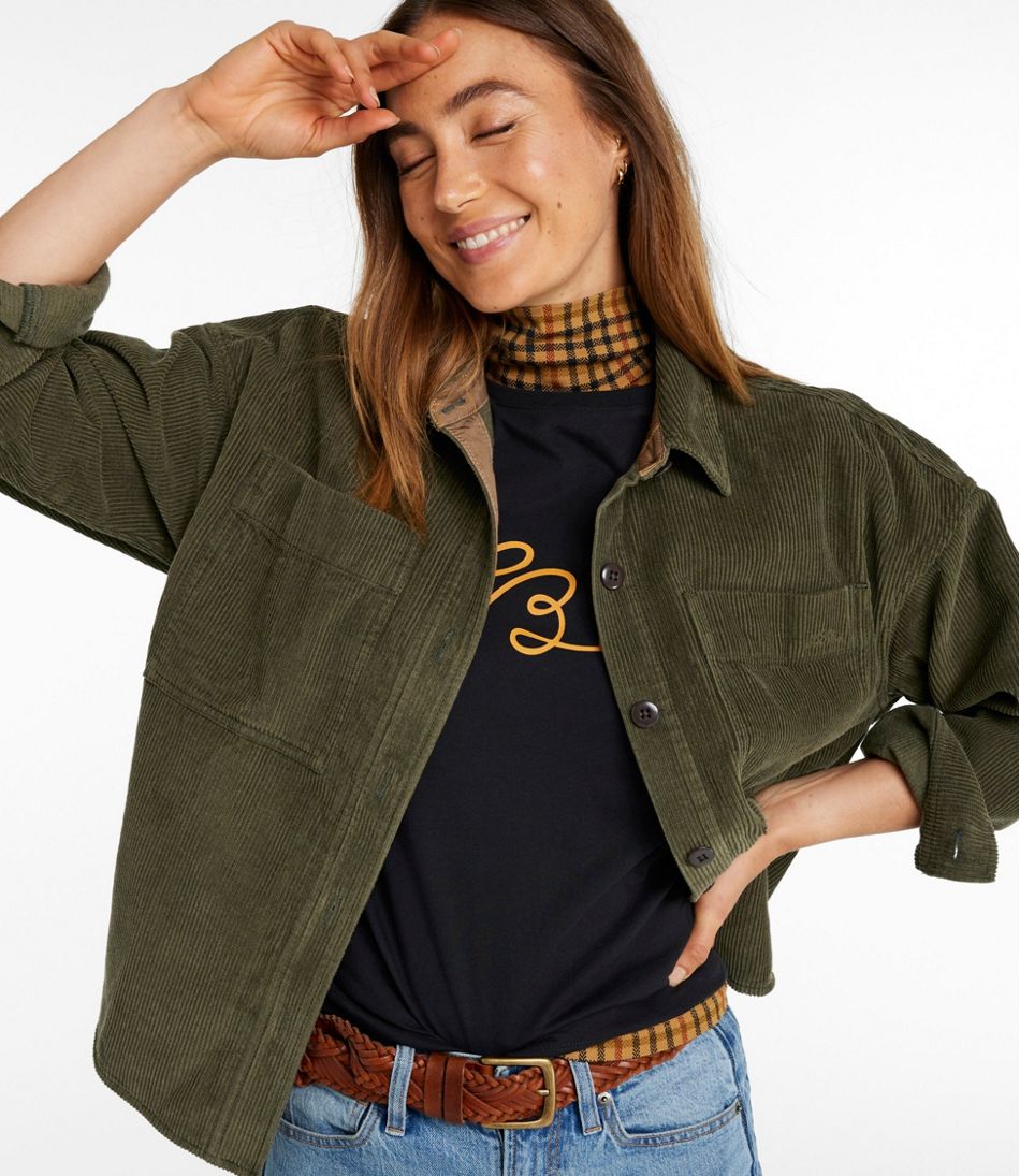 Women's Signature Corduroy Shirt Jac - Image 2