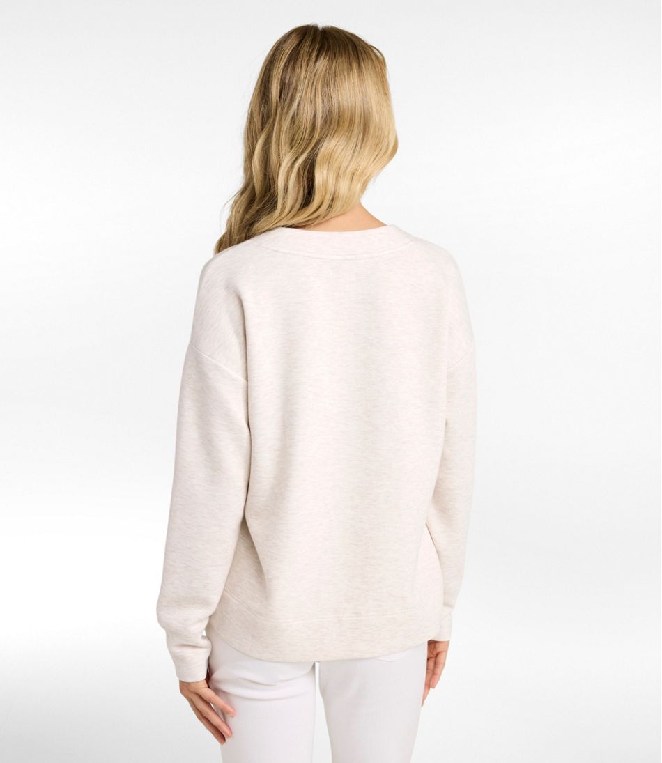 Women's L.L.Bean CloudSoft Splitneck Pullover - Image 3