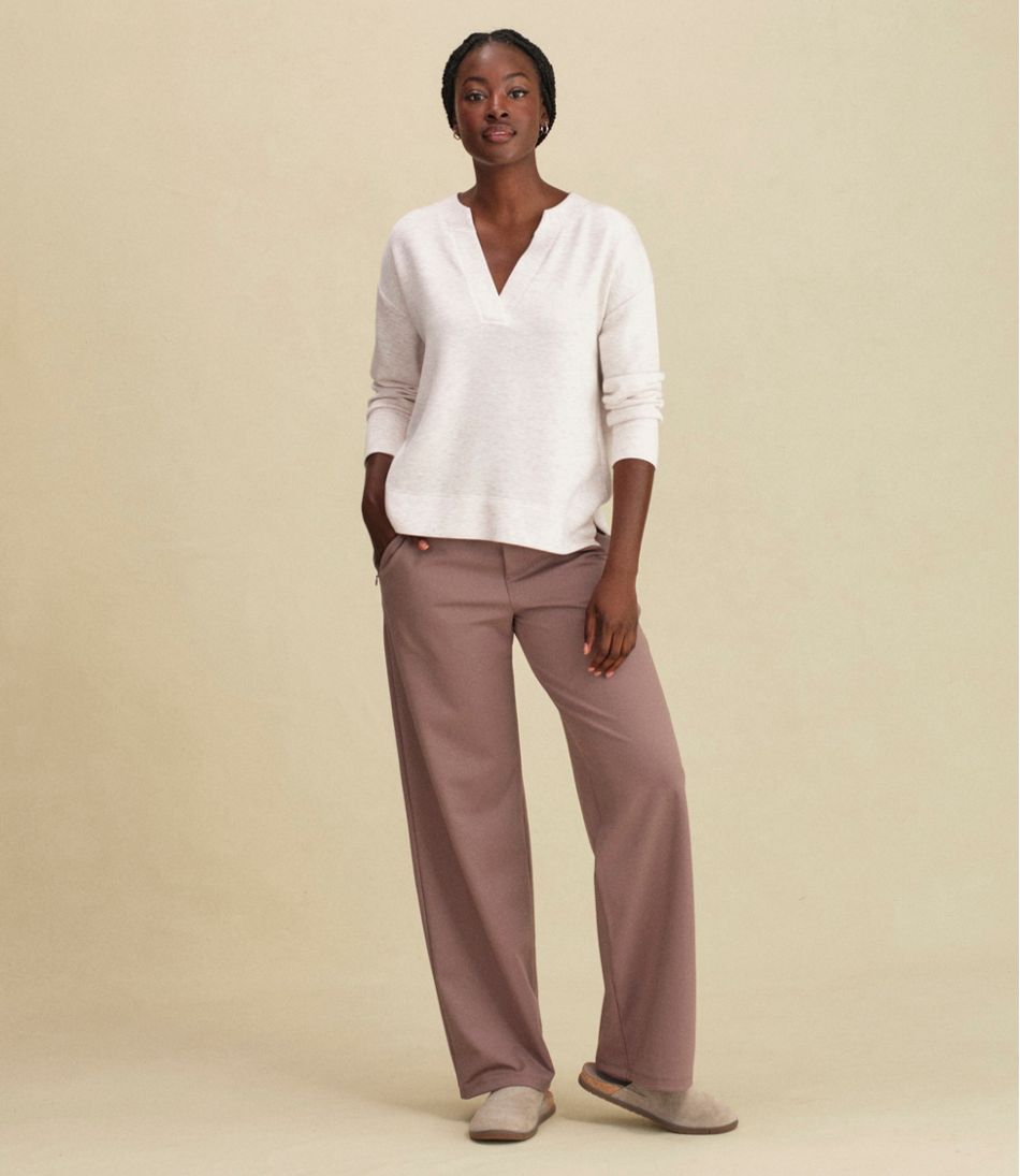 Women's L.L.Bean CloudSoft Splitneck Pullover - Image 7