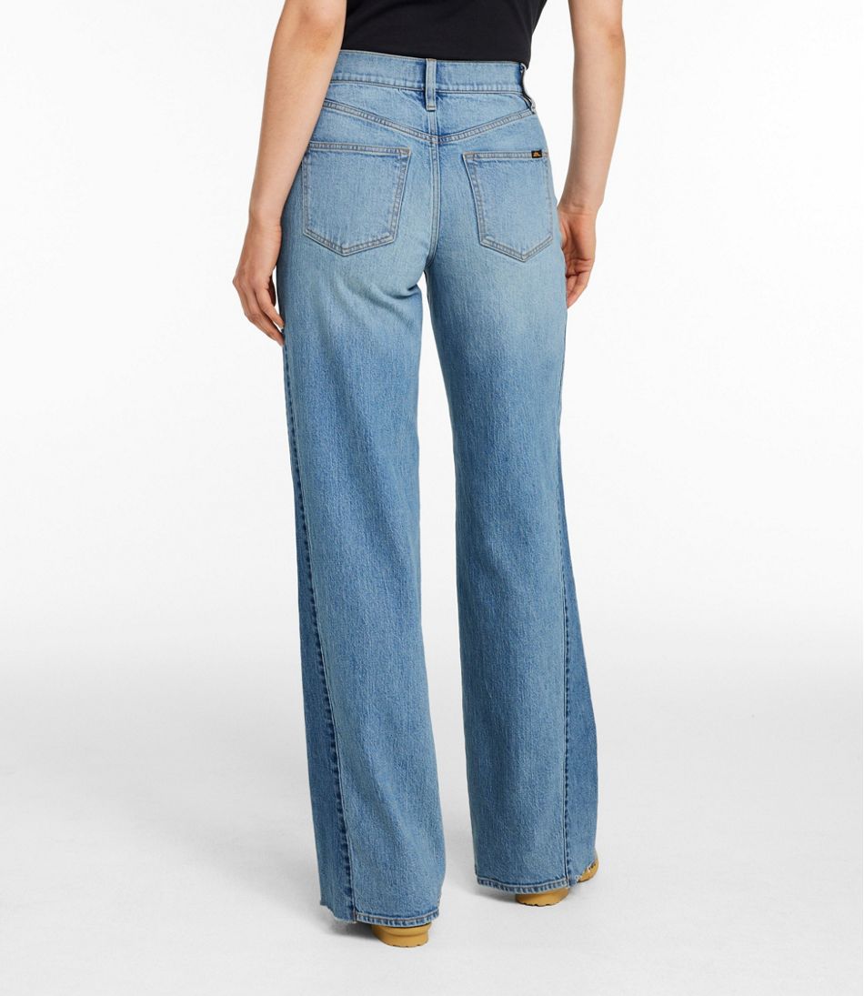 Women's Signature 1912 Premium Jeans, High-Rise Relaxed Wide-Leg - Image 3
