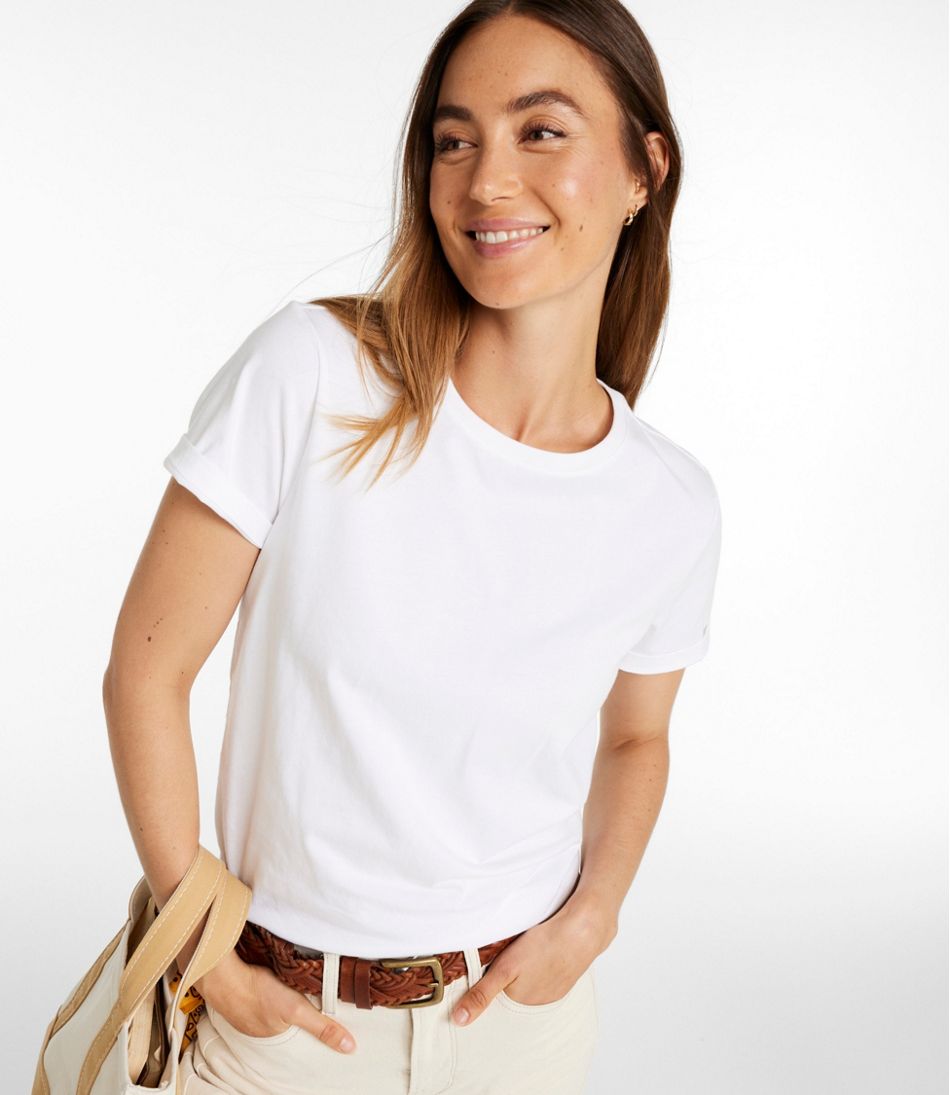 Women's Signature Premium Essential Tee, Short-Sleeve - Image 4