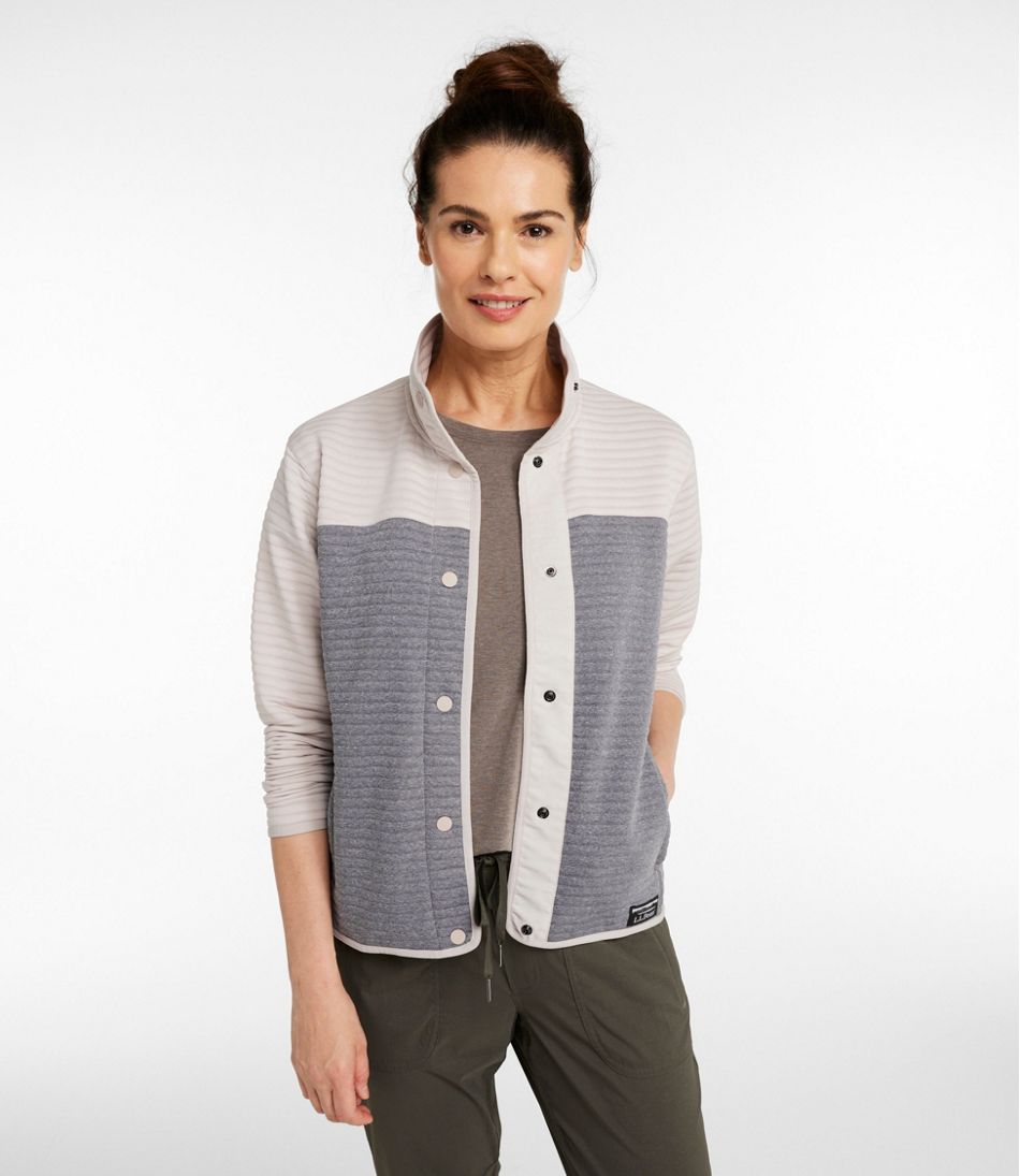Women's Airlight Snap Front Jacket, Colorblock - Image 2