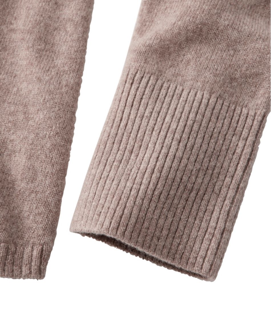Women's Classic Cashmere Sweater, Relaxed Cardigan - Image 4