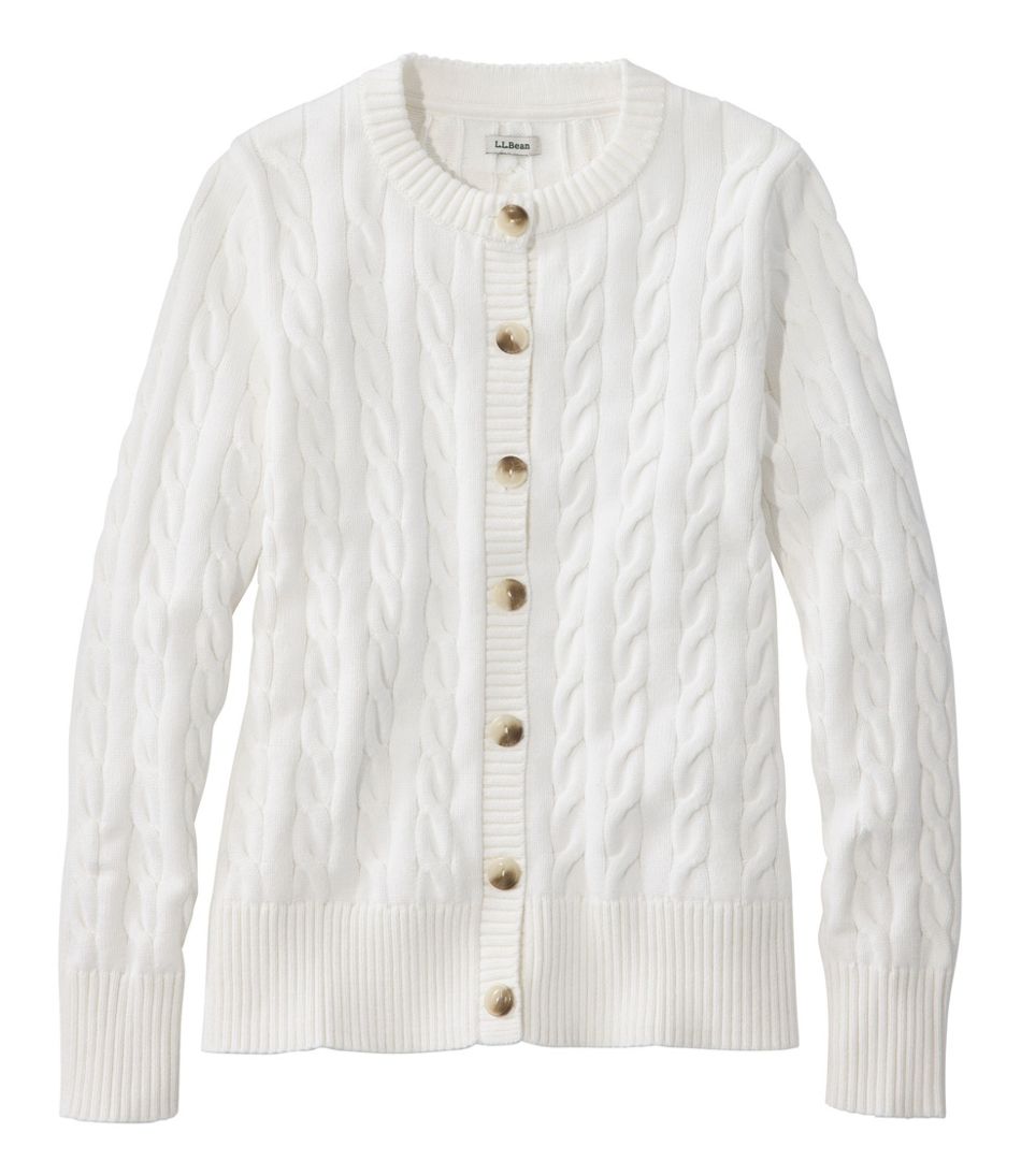 Women's The Original Double L? Sweater, Cable Cardigan