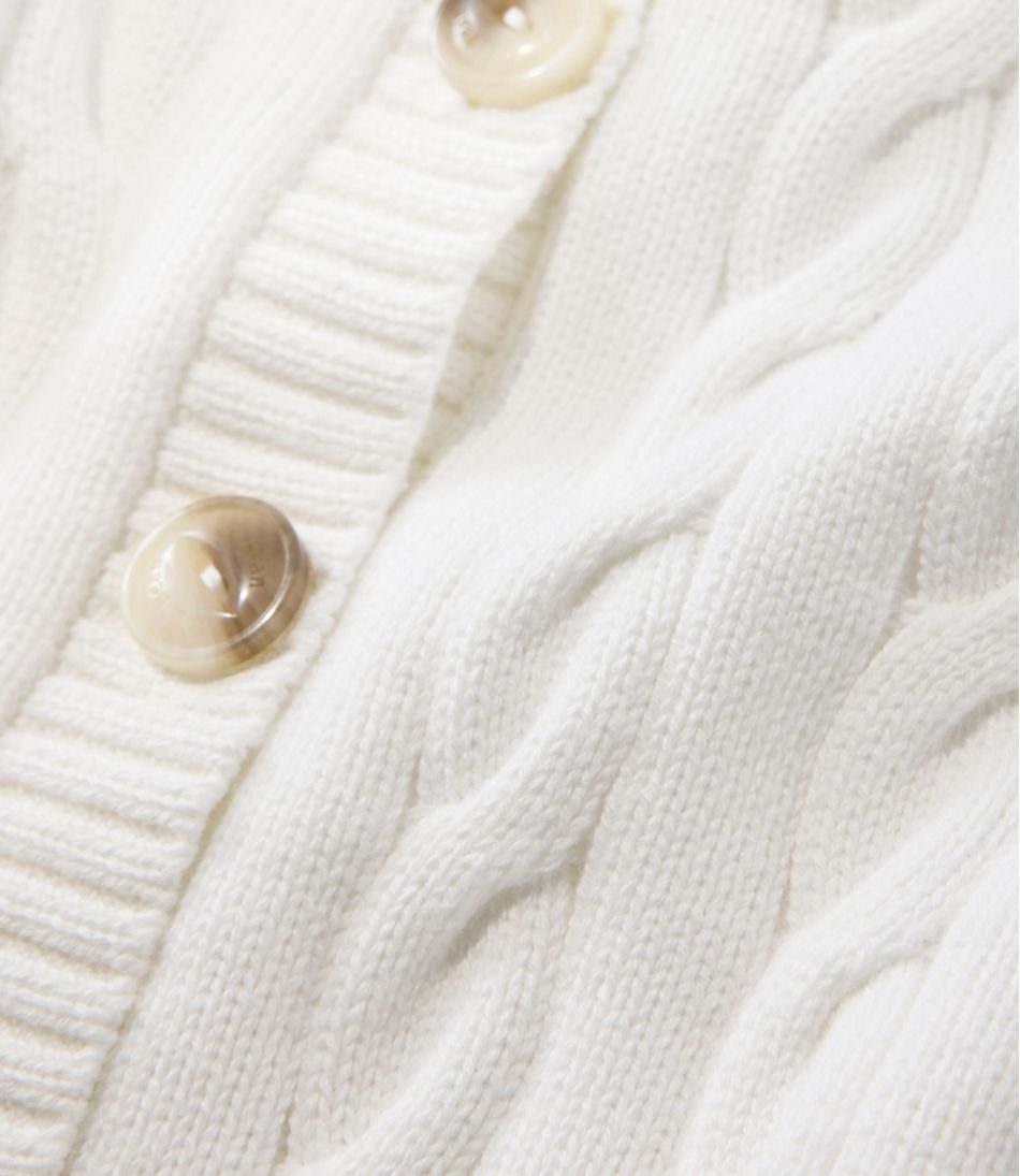 Women's The Original Double L? Sweater, Cable Cardigan - Image 4