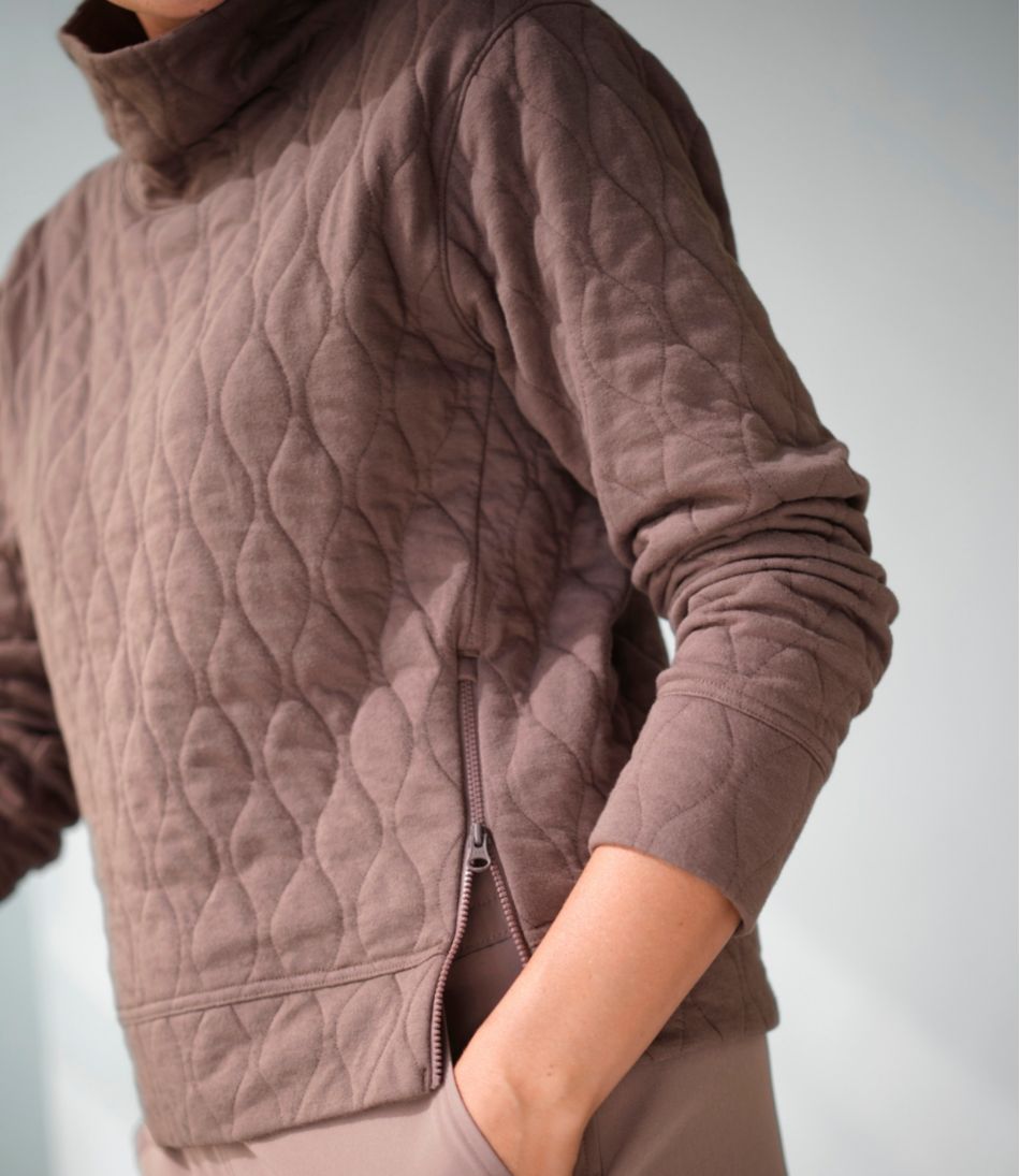 Women's VentureSoft Quilted Funnelneck Pullover - Image 10