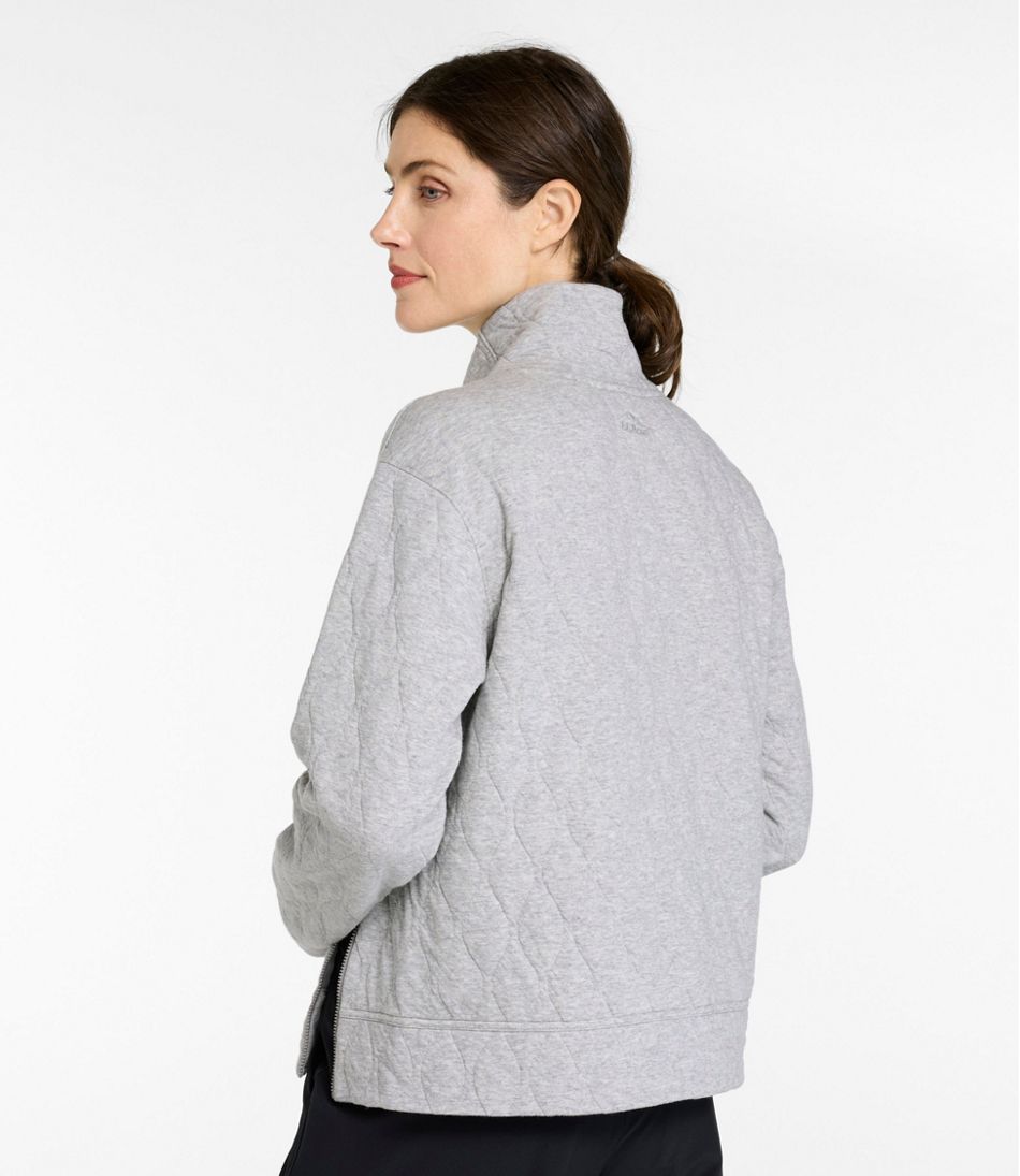 Women's VentureSoft Quilted Funnelneck Pullover - Image 3