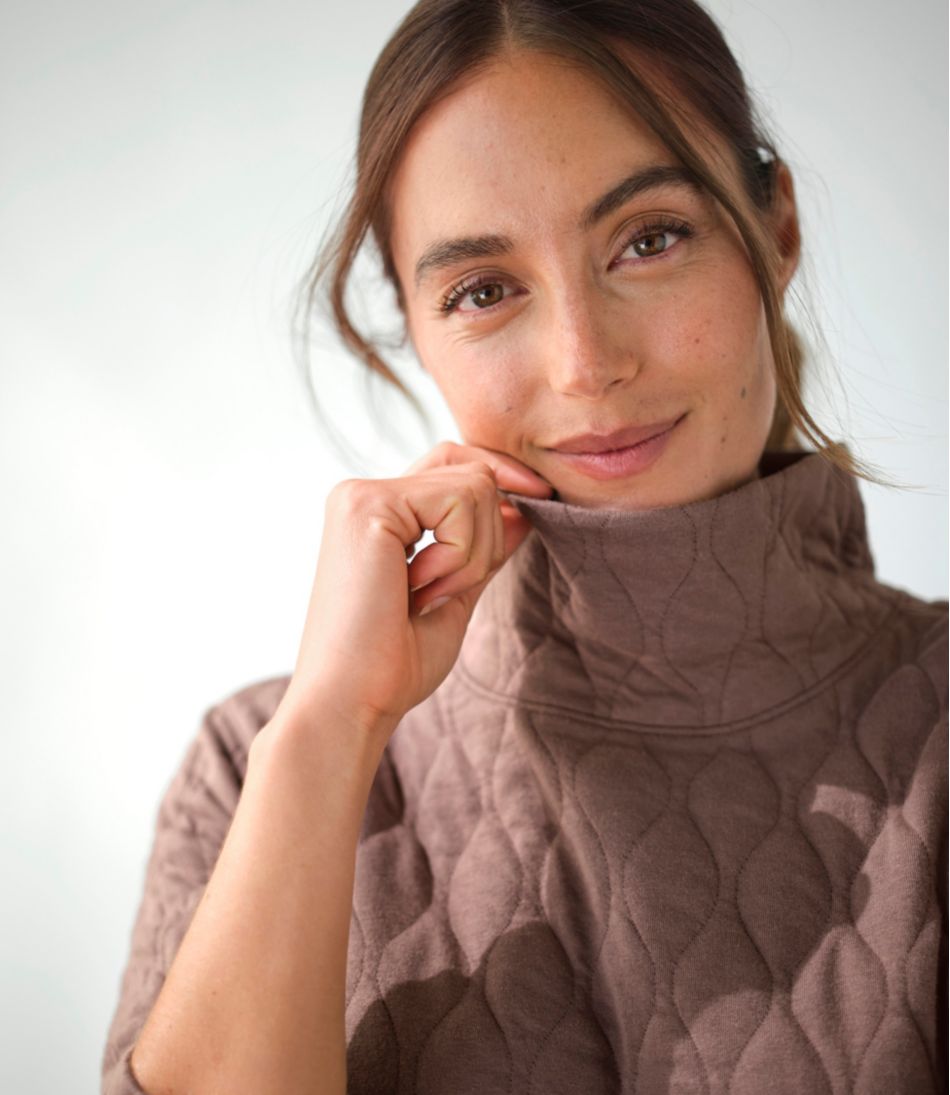 Women's VentureSoft Quilted Funnelneck Pullover - Image 6