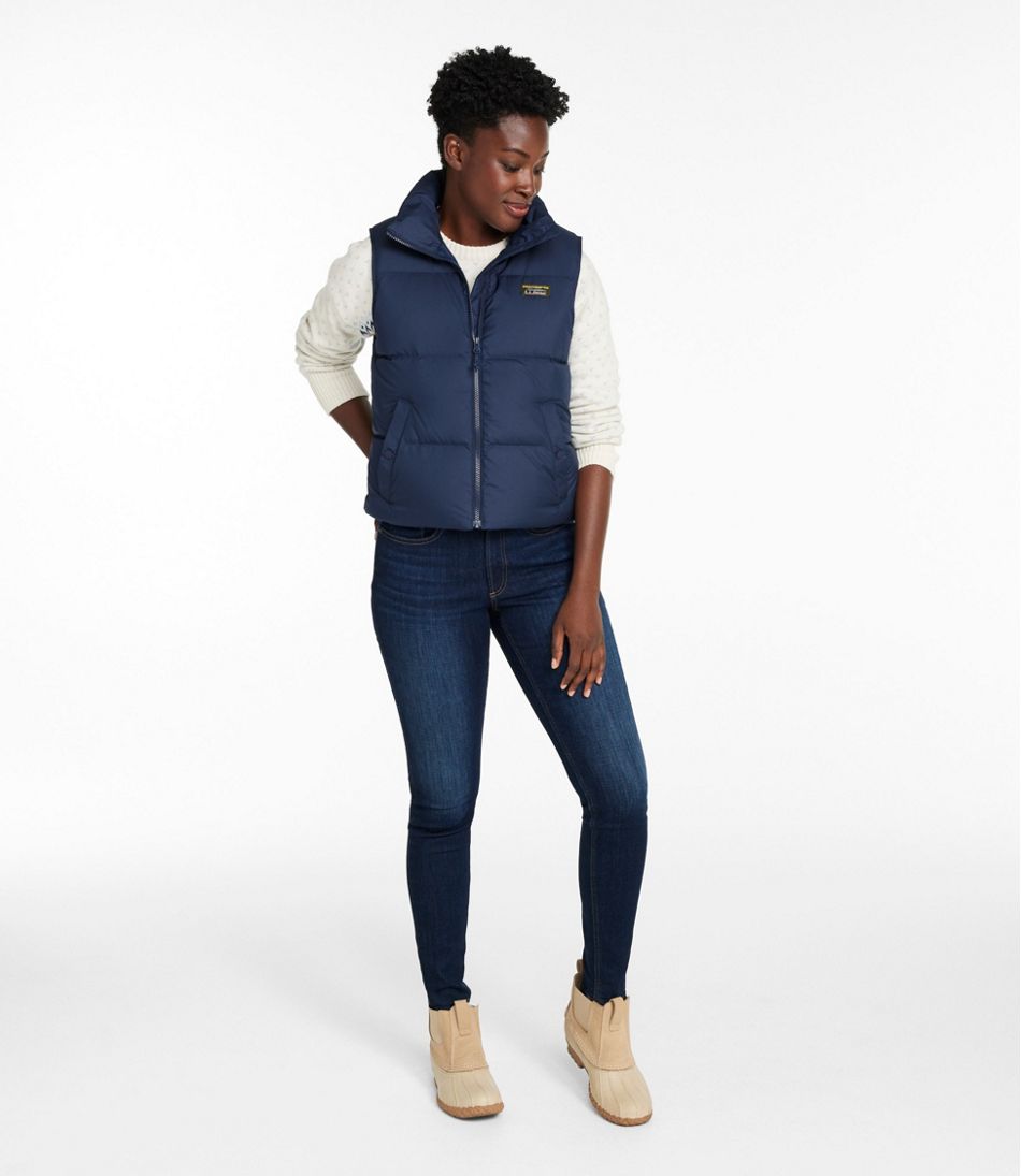 Women's Mountain Classic Down Vest, Cropped - Image 4