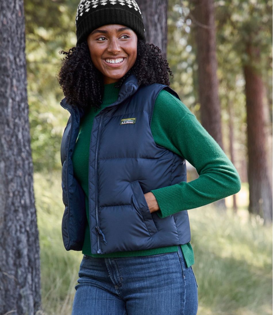 Women's Mountain Classic Down Vest, Cropped - Image 8