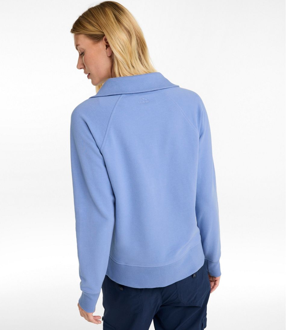Women's Bean's Cozy Splitneck Pullover Sweatshirt - Image 3