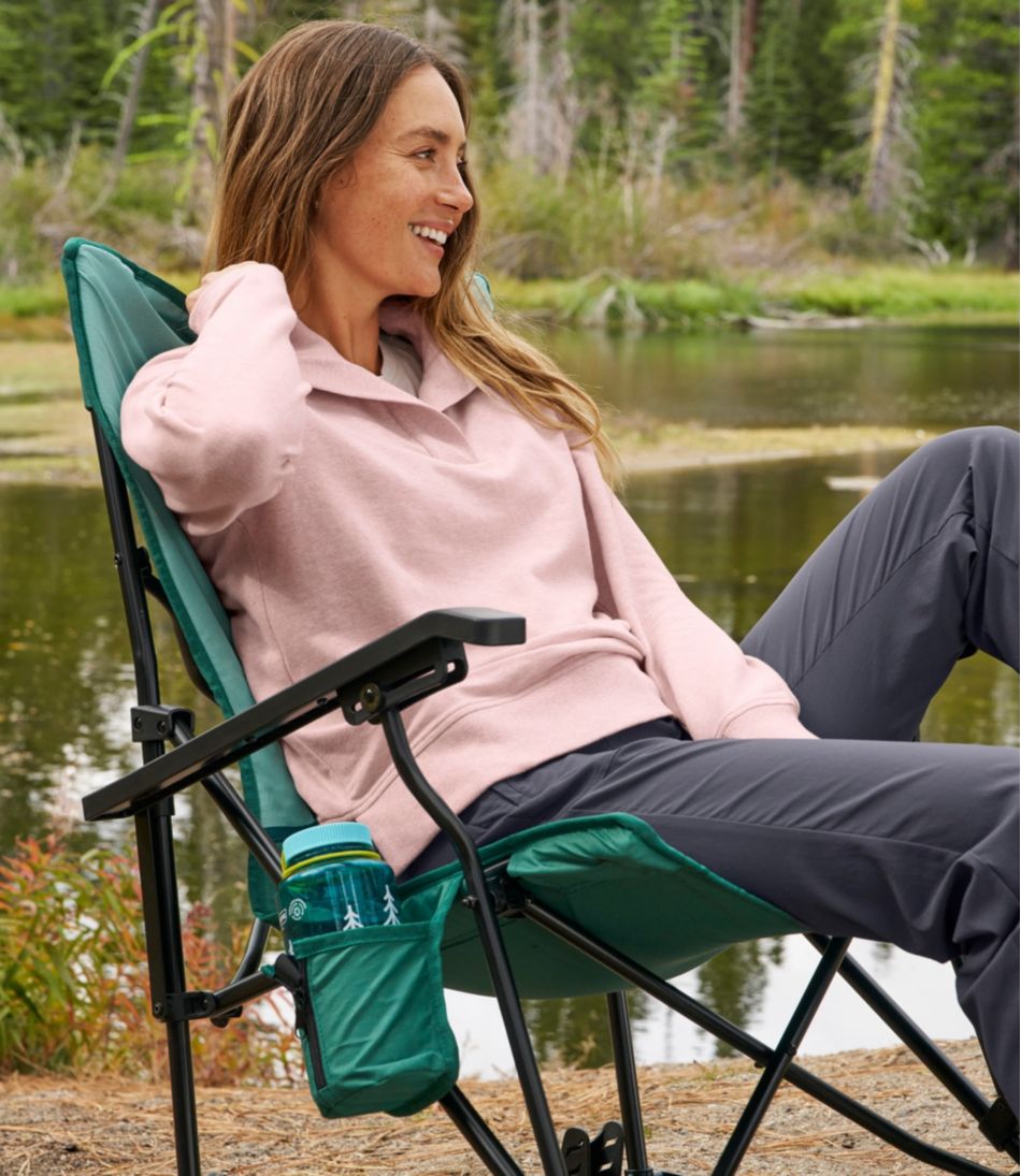 Women's Bean's Cozy Splitneck Pullover Sweatshirt - Image 8