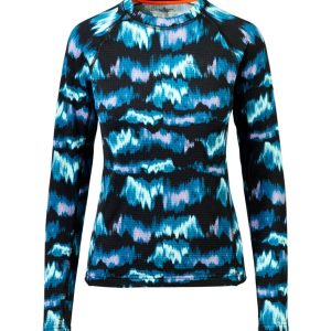 Women's L.L.Bean Heavyweight Base Layer Crew Top, Print
