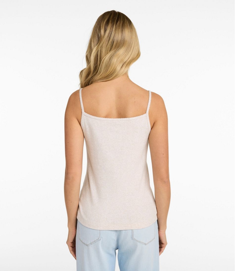 Women's Signature Premium Essential Pointelle Cami - Image 3