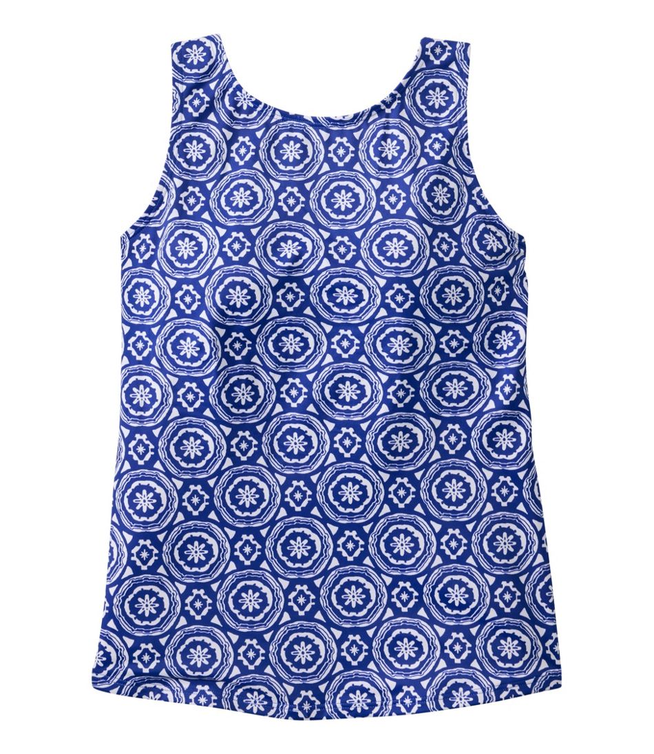 Women's BeanSport Highneck Tankini Top, Print