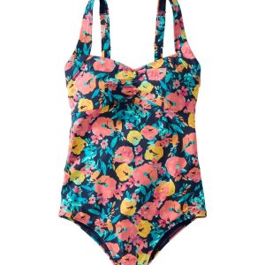 Women's Shaping Swimwear, Sweetheart Tanksuit Print