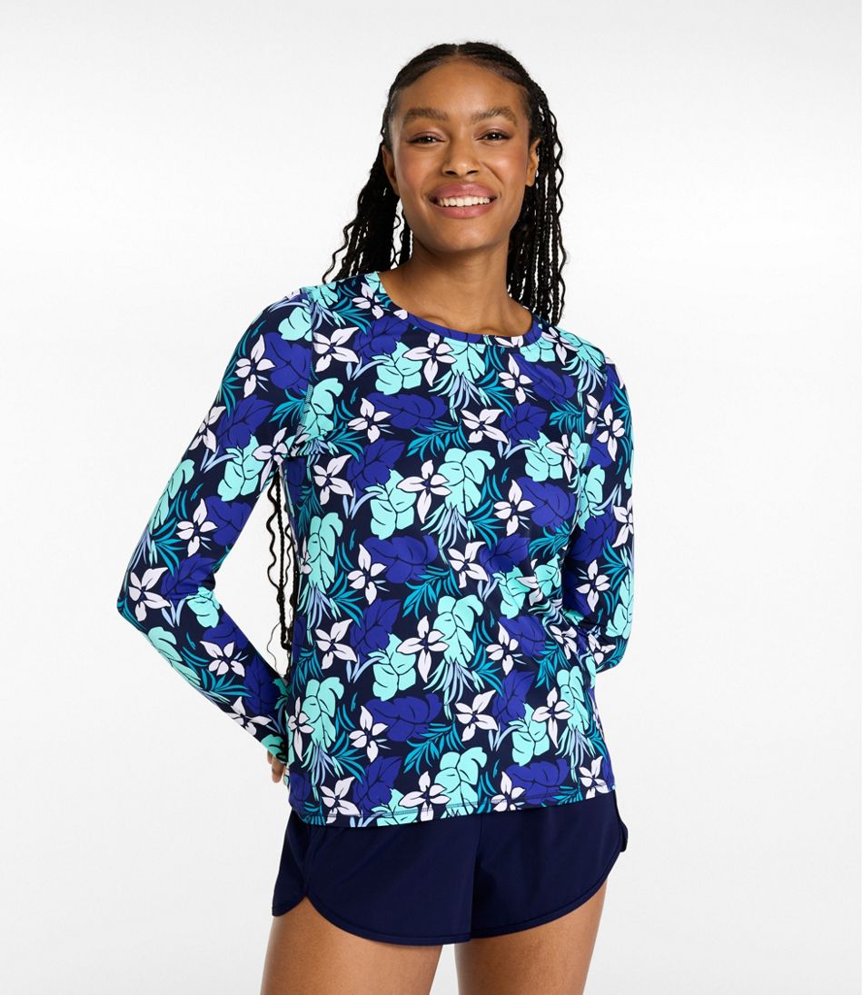 Women's SunSmart UPF 50+ SunShirt, Long-Sleeve Print - Image 2