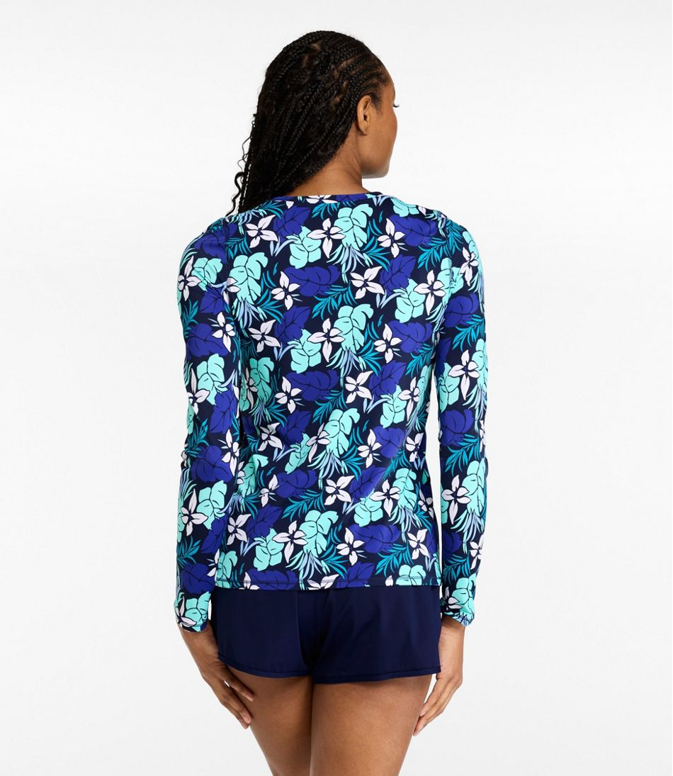 Women's SunSmart UPF 50+ SunShirt, Long-Sleeve Print - Image 3