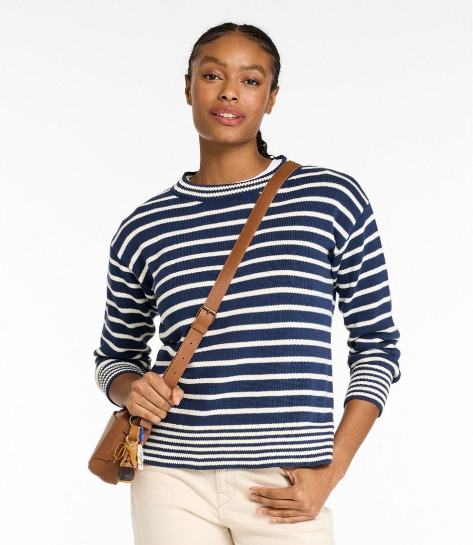 Women's Signature Original Cotton Sweater, Crewneck - Image 2