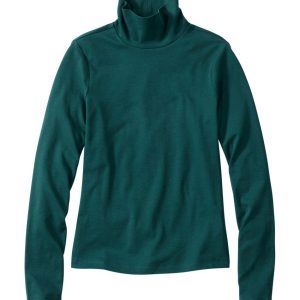 Women's Signature Lightweight Cotton Turtleneck