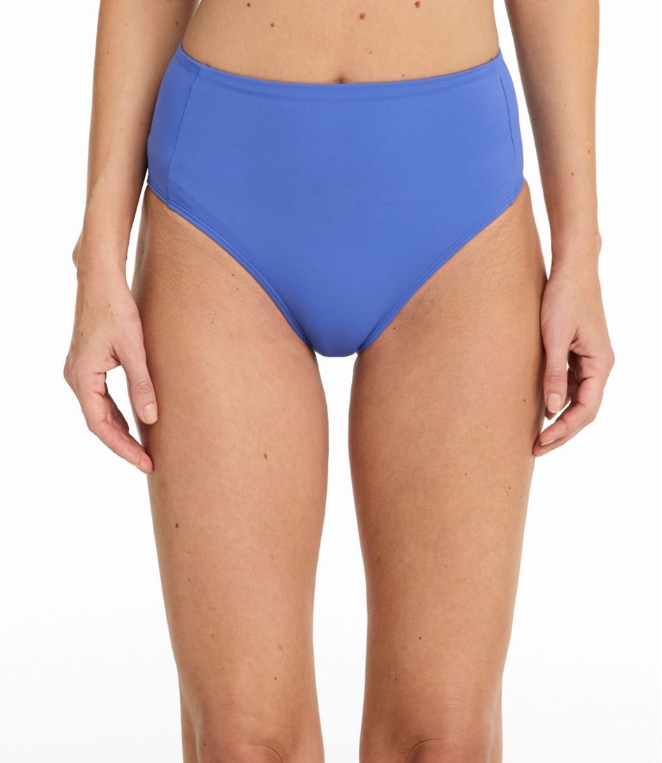 L.L.Bean Coastal Essential Swimwear, High-Rise Brief - Image 2