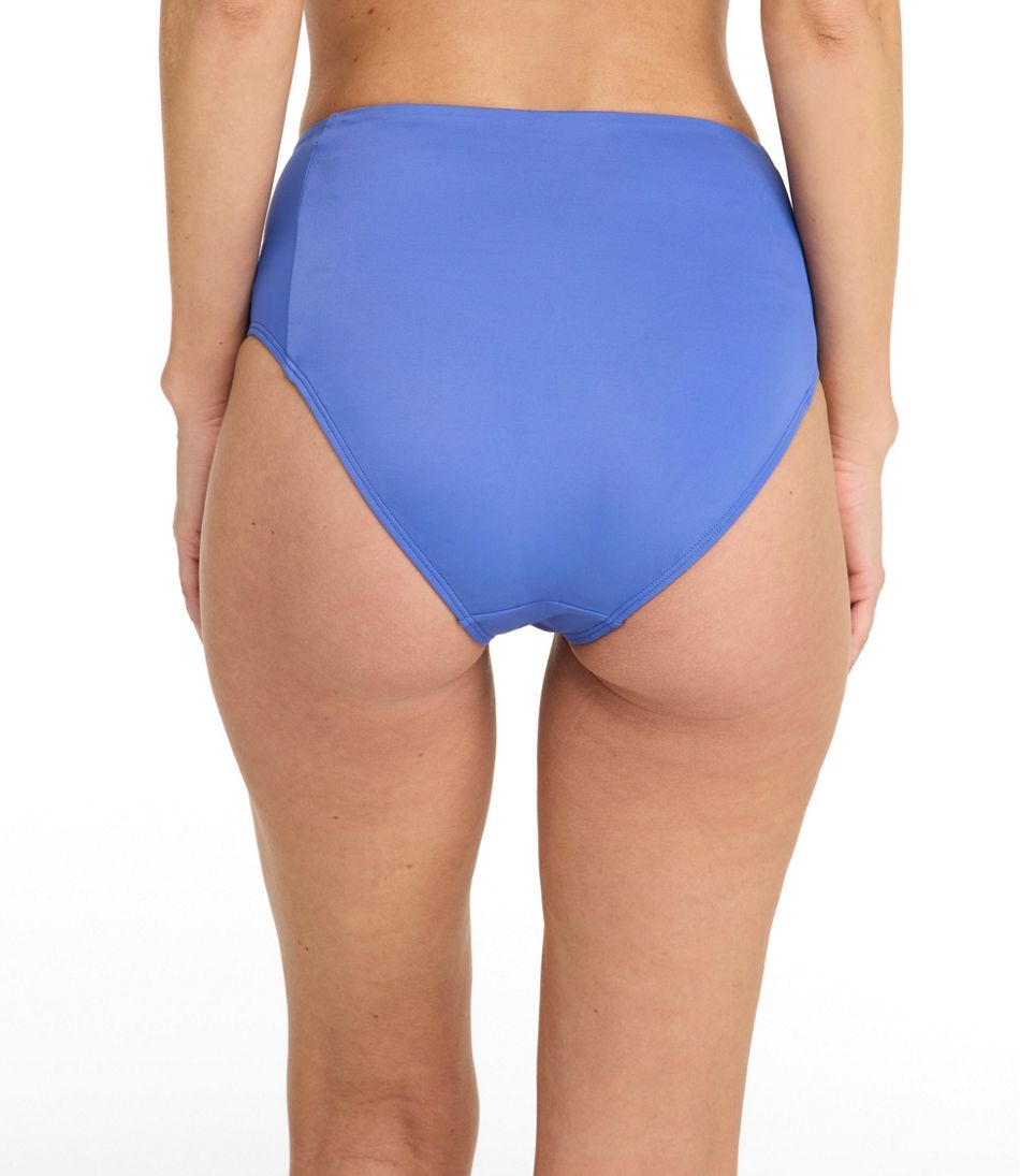 L.L.Bean Coastal Essential Swimwear, High-Rise Brief - Image 3
