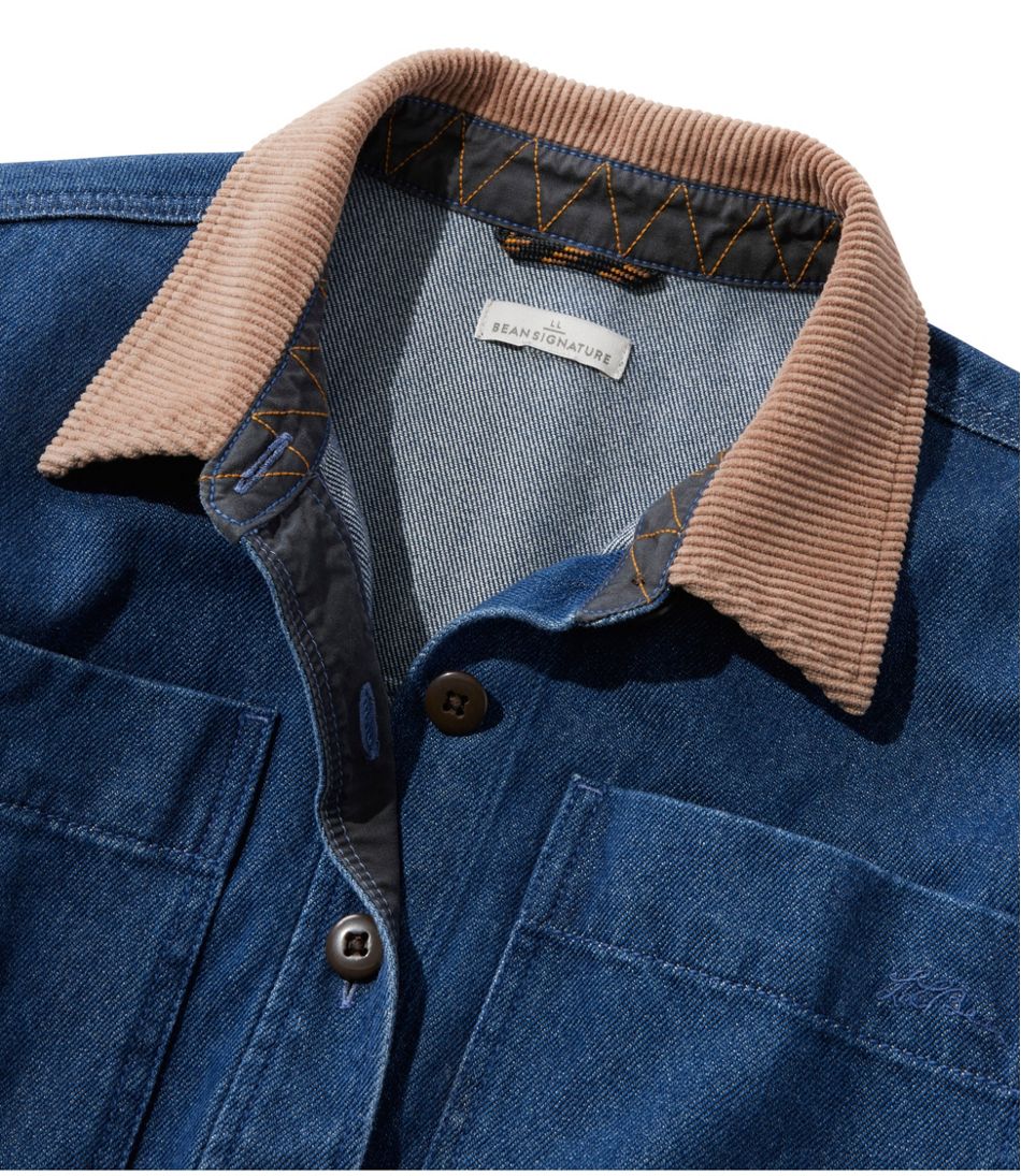 Women's Signature Denim Shirt Jac - Image 5
