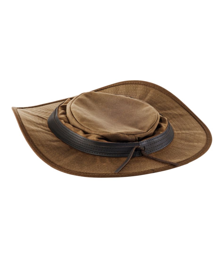 Adults' Henschel Allport Waxed Cotton Packer Hat - Image 2