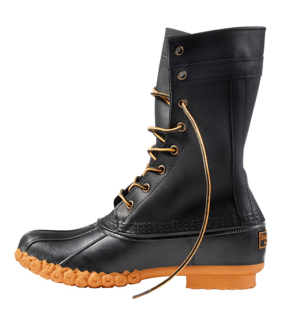 Women's Signature Bean Boots, 11" Cruiser Leather - Image 2