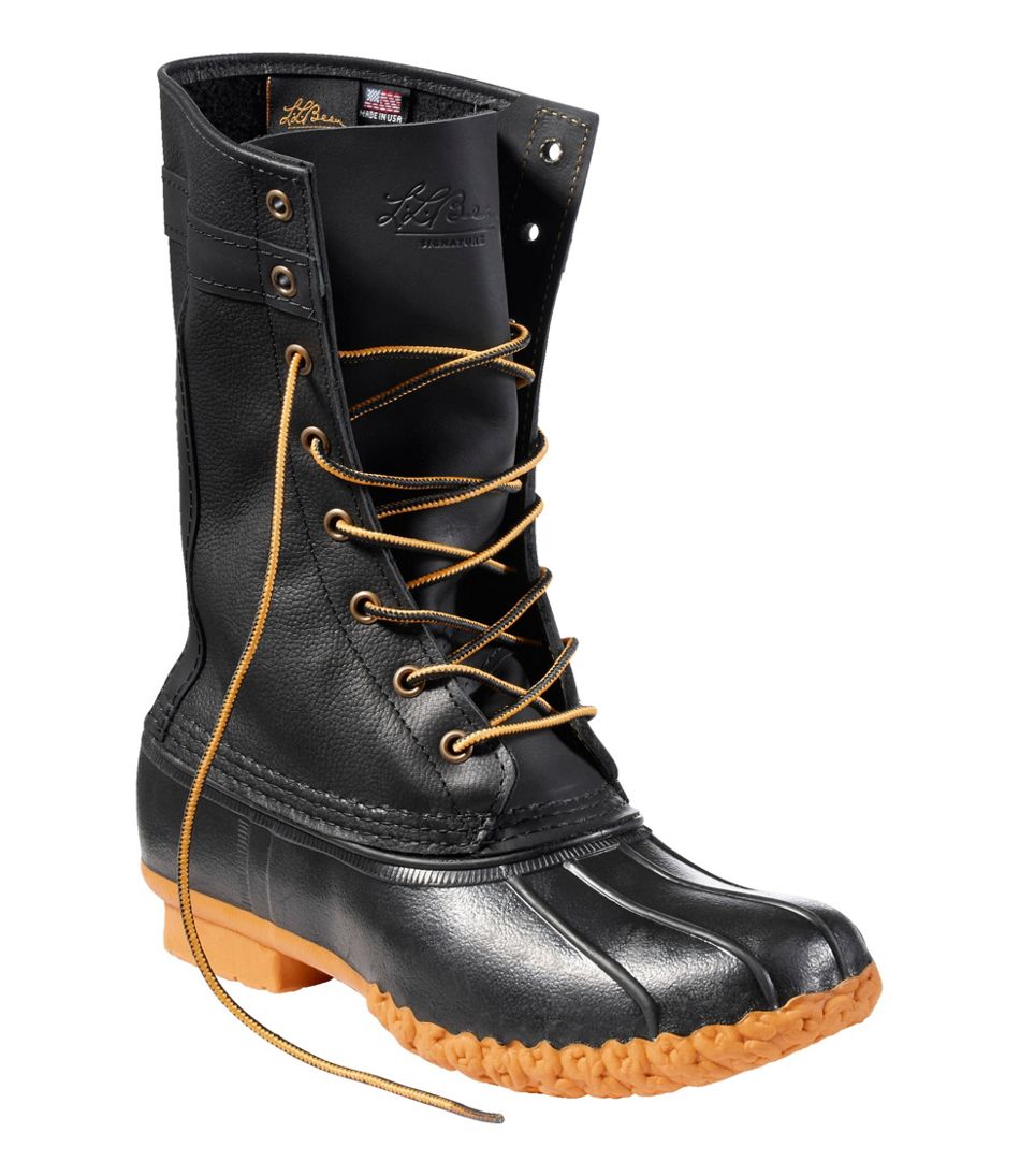 Women's Signature Bean Boots, 11" Cruiser Leather - Image 6