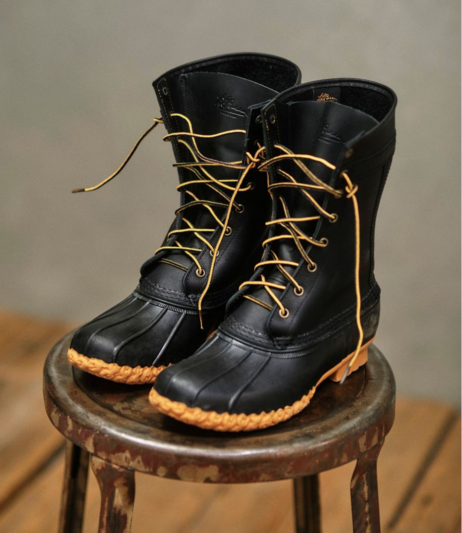 Women's Signature Bean Boots, 11" Cruiser Leather - Image 7